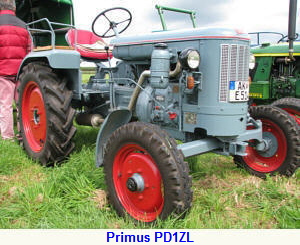 Primus P22 Traktor  1949 Traktor Fertigmodell Maßstab  1:43 