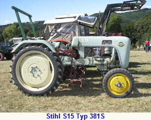 Stihl 381S seitlich