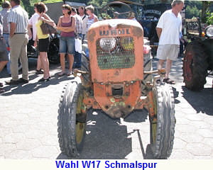 Wahl W17 Schmalspur