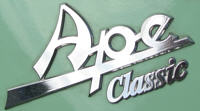 Logo Piaggio Ape Classic