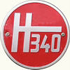 Schild H340 frei