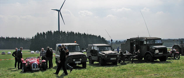 Fuchskaute Oldtimer verschiedene