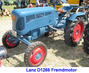 Lanz D1266 Fremdmotor Lanz D1266 Fremdmotor